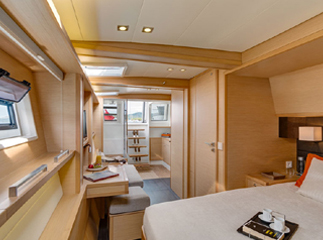 Master Suite On The Tiger Lily, 620 Lagoon Catamaran Yacht